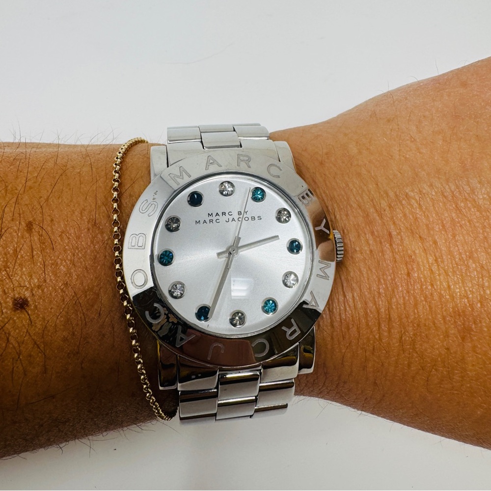 Marc Jacobs Silver Stainless Steel Watch | Needs Battery - Picture 3 of 10